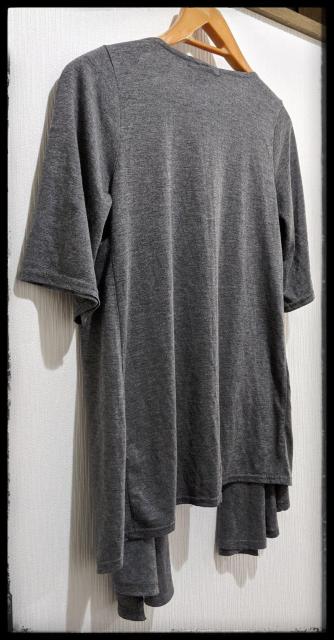 ★Dosch★ドスチ★dosch★半袖★カーディガン★灰色★Mサイズ★部屋着★まとめ買い歓迎★ < ブランド  ★Dosch★ドスチ★dosch★半袖★カーディガン★灰色★Mサイズ★部屋着★まとめ買い歓迎★ < ブランドの