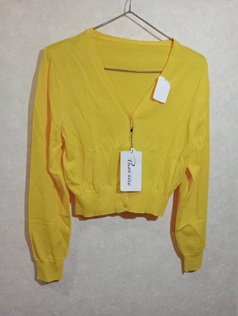 新品タグ付き ショート丈 カーディガン 42 < 女性ファッション  新品タグ付き ショート丈 カーディガン 42  < 女性ファッションの