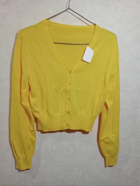 新品タグ付き ショート丈 カーディガン 42 < 女性ファッション  新品タグ付き ショート丈 カーディガン 42 < 女性ファッションの