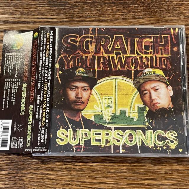 【SUPER SONICS】SCRATCH YOUR WORLD < CD/DVD/ビデオ 【SUPER SONICS】SCRATCH YOUR WORLD < CD/DVD/ビデオの