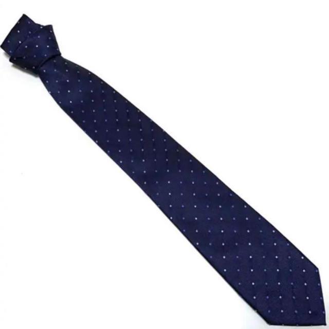 【美品】ウォッシャブル加工ネクタイ2本セット/ドット柄/ヨーロッパストライプ柄 < 男性ファッション  【美品】ウォッシャブル加工ネクタイ2本セット/ドット柄/ヨーロッパストライプ柄 < 男性ファッションの