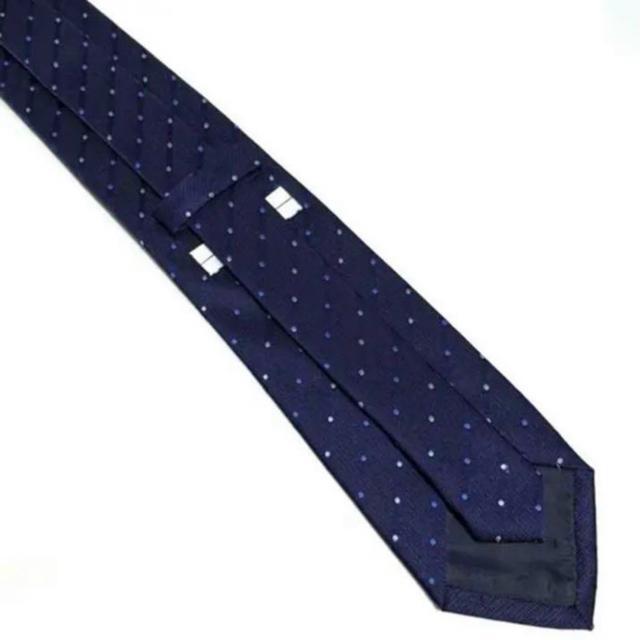 【美品】ウォッシャブル加工ネクタイ2本セット/ドット柄/ヨーロッパストライプ柄 < 男性ファッション  【美品】ウォッシャブル加工ネクタイ2本セット/ドット柄/ヨーロッパストライプ柄 < 男性ファッションの