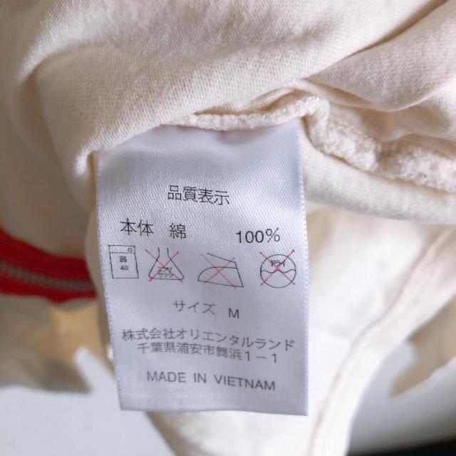 ◆TDL購入◆シンプル刺繍パーカー★アイボリー*男女兼用Mサイズ♪ディズニーハロウィン < 女性ファッション  ◆TDL購入◆シンプル刺繍パーカー★アイボリー*男女兼用Mサイズ♪ディズニーハロウィン < 女性ファッションの