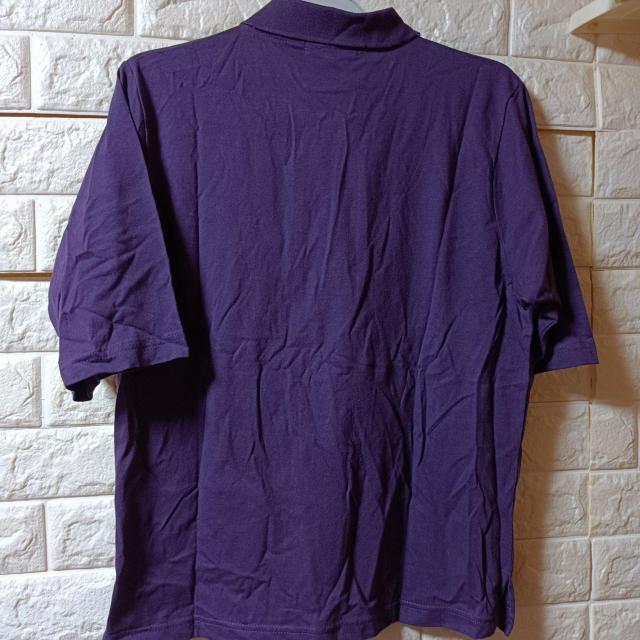 真里子の詩★新品★襟レース付ポロシャツ/パープル < 女性ファッション  真里子の詩★新品★襟レース付ポロシャツ/パープル < 女性ファッションの