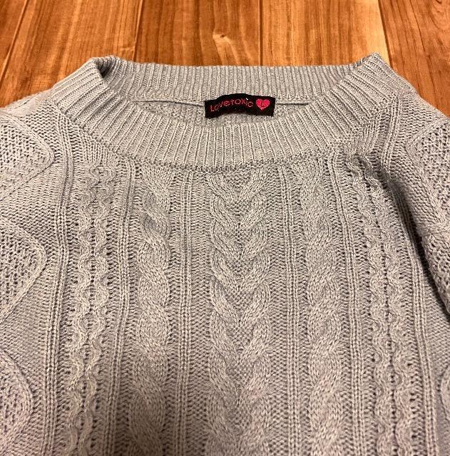 LOVETOXICラブトキ☆まとめ売りニットLサイズ2点 < ブランド  LOVETOXICラブトキ☆まとめ売りニットLサイズ2点 < ブランドの