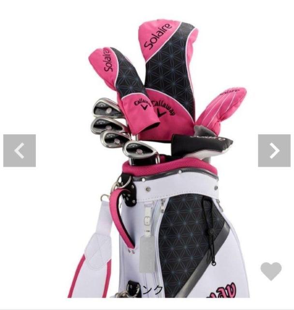 キャロウェイ Solaire ソレイル 2018年モデル レディース ゴルフクラブセット (8本セット+キャディバッグ) < レジャー/スポーツ キャロウェイ Solaire ソレイル 2018年モデル レディース ゴルフクラブセット (8本セット+キャディバッグ) < レジャー/スポーツの