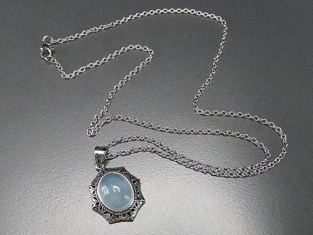 良質天然石アクアマリン天使の石アンティーク八角形ネックレスA3-8-017 < 女性アクセサリー/時計 良質天然石アクアマリン天使の石アンティーク八角形ネックレスA3-8-017 < 女性アクセサリー/時計の