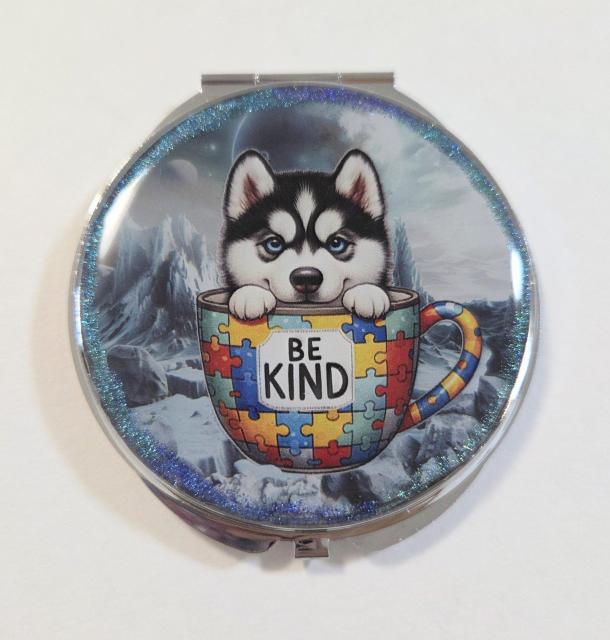 ハスキー手鏡★ハンドメイド シベリアンハスキー シベリアンハスキーグッズ 手鏡 大きめ手鏡 犬アクセサリー < 女性ファッション ハスキー手鏡★ハンドメイド シベリアンハスキー シベリアンハスキーグッズ 手鏡 大きめ手鏡 犬アクセサリー < 女性ファッションの
