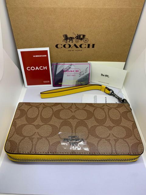 COACH コーチ C4452 長財布 ラウンドファスナー シグネチャー PVC < ブランド COACH コーチ C4452 長財布 ラウンドファスナー シグネチャー PVC < ブランドの