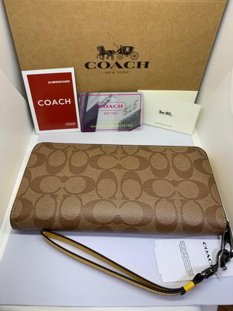 COACH コーチ C4452 長財布 ラウンドファスナー シグネチャー PVC < ブランド COACH コーチ C4452 長財布 ラウンドファスナー シグネチャー PVC < ブランドの