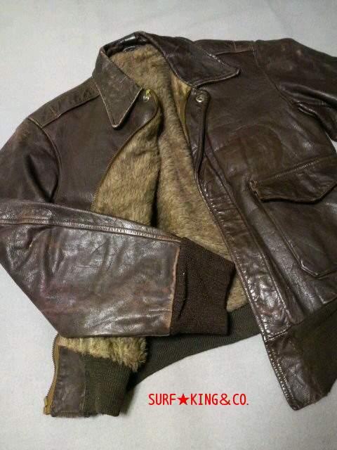 本物USA50'sヴィンテージフライトレザージャケット★USA現地買付け品!激レアコレクターズアイテム!大特価SALE! < 男性ファッション  本物USA50'sヴィンテージフライトレザージャケット★USA現地買付け品!激レアコレクターズアイテム!大特価SALE! < 男性ファッションの