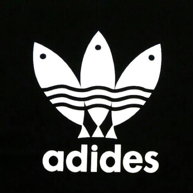 adides★おもしろジョークTシャツ★XL★黒★ブラック★綿★ < 男性ファッション  adides★おもしろジョークTシャツ★XL★黒★ブラック★綿★ < 男性ファッションの