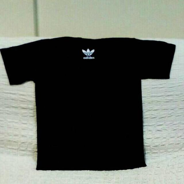 adides★おもしろジョークTシャツ★XL★黒★ブラック★綿★ < 男性ファッション  adides★おもしろジョークTシャツ★XL★黒★ブラック★綿★ < 男性ファッションの