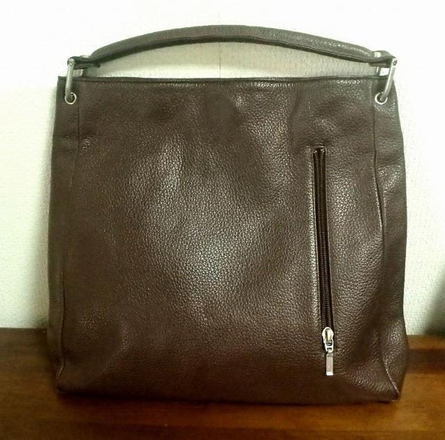 ◆ハンドーバッグ レザー ブラウン 中古品 < 女性ファッション  ◆ハンドーバッグ レザー ブラウン 中古品  < 女性ファッションの