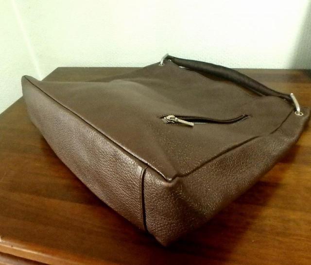 ◆ハンドーバッグ レザー ブラウン 中古品 < 女性ファッション  ◆ハンドーバッグ レザー ブラウン 中古品 < 女性ファッションの