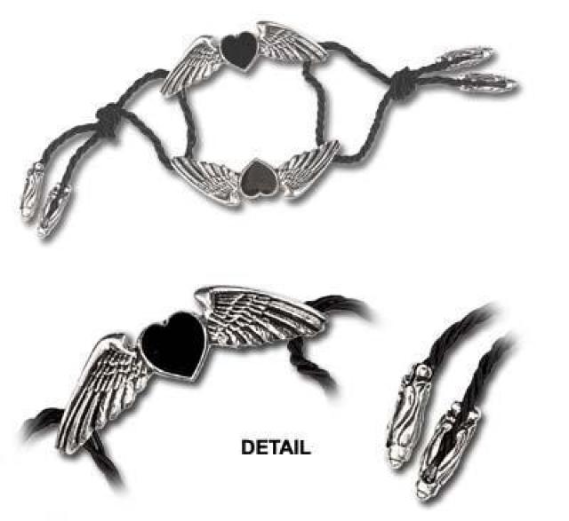 Alchemy Gothic Coeur Noir Bracelet < 女性アクセサリー/時計  Alchemy Gothic Coeur Noir Bracelet < 女性アクセサリー/時計の