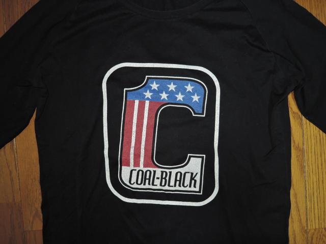COALBLACK コールブラック 7 部丈 ロンTシャツ S 黒 ラグラン カットソー < ブランド COALBLACK コールブラック 7 部丈 ロンTシャツ S 黒 ラグラン カットソー < ブランドの