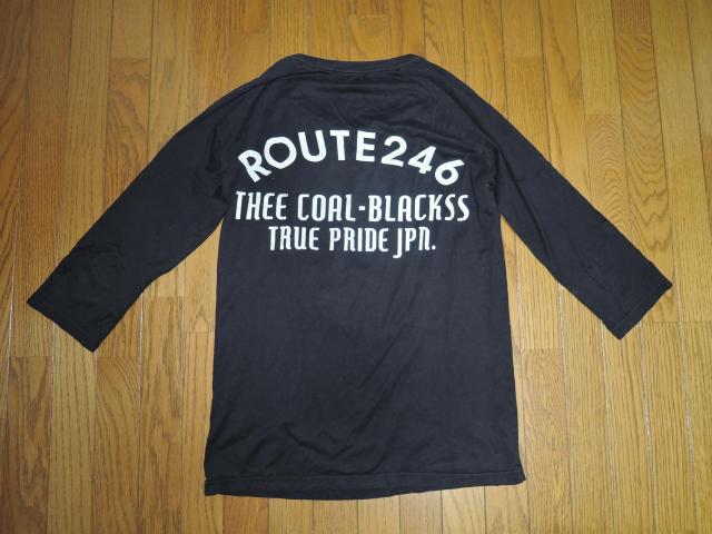 COALBLACK コールブラック 7 部丈 ロンTシャツ S 黒 ラグラン カットソー < ブランド COALBLACK コールブラック 7 部丈 ロンTシャツ S 黒 ラグラン カットソー < ブランドの