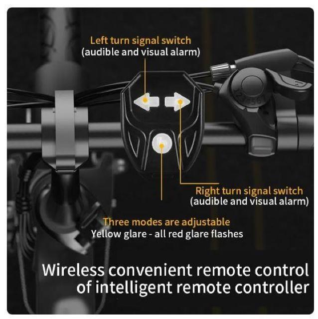 ウインカー 自転車テールライト スマート ワイヤレス リモート コントロール 後付け 方向指示器 USB充電 LED自転車 100 < レジャー/スポーツ  ウインカー 自転車テールライト スマート ワイヤレス リモート コントロール 後付け 方向指示器 USB充電 LED自転車 100 < レジャー/スポーツの