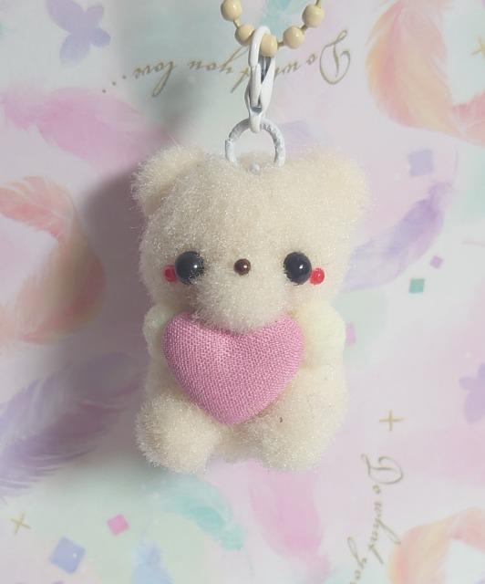 ハンドメイド♪ポンポンマスコット『ハート持ちくま天使』ピンクハートF < ペット/手芸/園芸  ハンドメイド♪ポンポンマスコット『ハート持ちくま天使』ピンクハートF  < ペット/手芸/園芸の