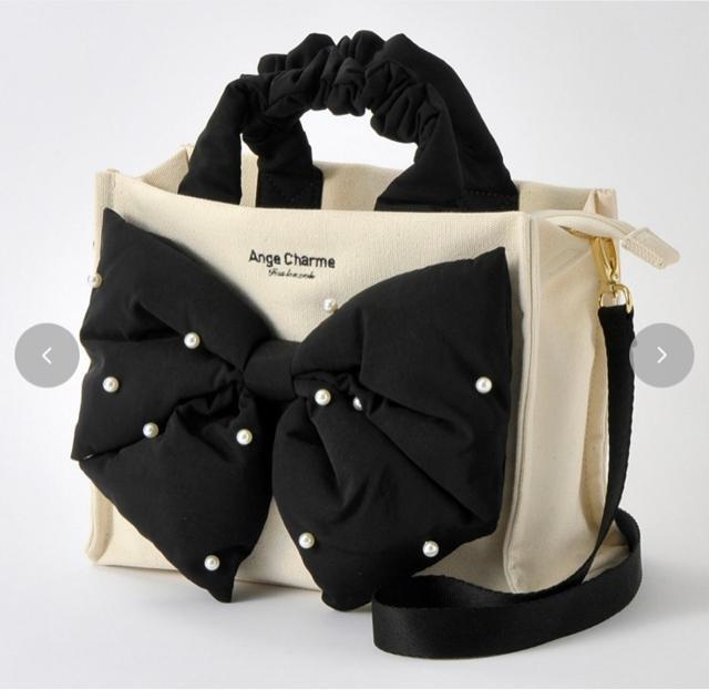 しまむら★辻ちゃんコラボ ビッグリボン2WAY バッグ アンジュシャルム < ブランド しまむら★辻ちゃんコラボ ビッグリボン2WAY バッグ アンジュシャルム < ブランドの
