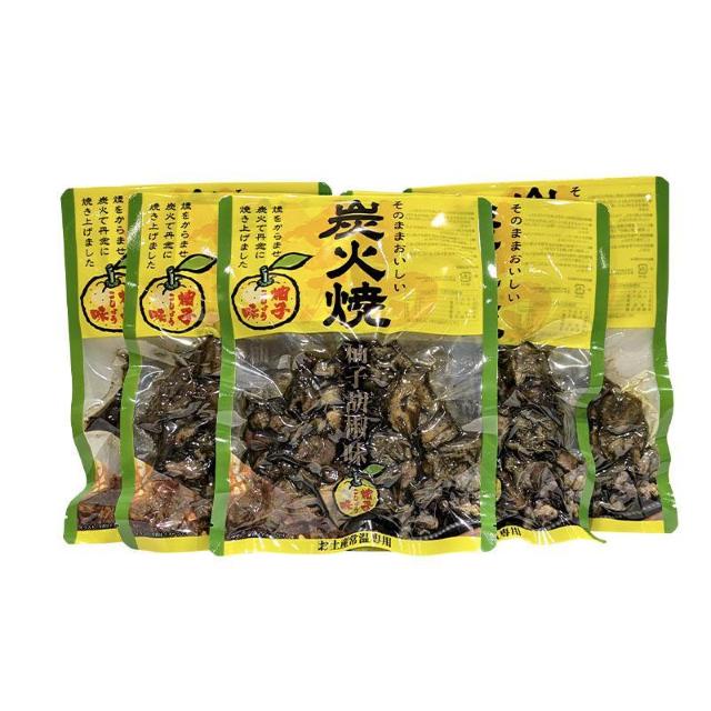 宮崎県 響 鶏炭火焼 柚子胡椒味 180g×5袋セット 宮崎県 響 鶏炭火焼 柚子胡椒味 180g×5袋セット