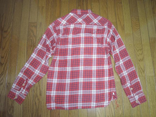 Anachronorm アナクロノーム チェックシャツ 00 赤系 加工 ネルシャツ 長袖シャツ < ブランド Anachronorm アナクロノーム チェックシャツ 00 赤系 加工 ネルシャツ 長袖シャツ < ブランドの