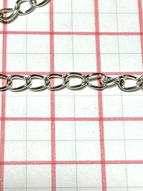 C002 �A�W���X�^�[�p�@�V���o�[�i�����ۂ���F�j�F�`�F�[���@��1���[�g���@������3.5�~�� �� �y�b�g/��|/���|�� 