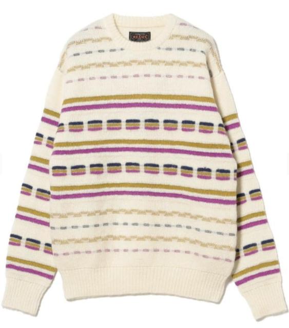 メンズ ジャカード クルーネックニット < 男性ファッション メンズ ジャカード クルーネックニット < 男性ファッションの