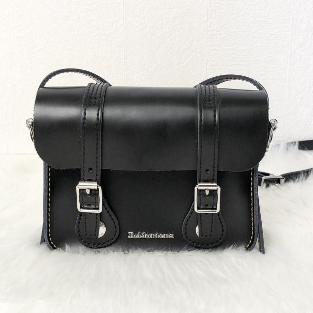 �y���g�p���zDr.Martens �h�N�^�[�}�[�`�� �T�b�`�F�� �V�����_�[�o�b�O �N���X�{�f�B �u���b�N ���U�[  �� �u�����h�� 