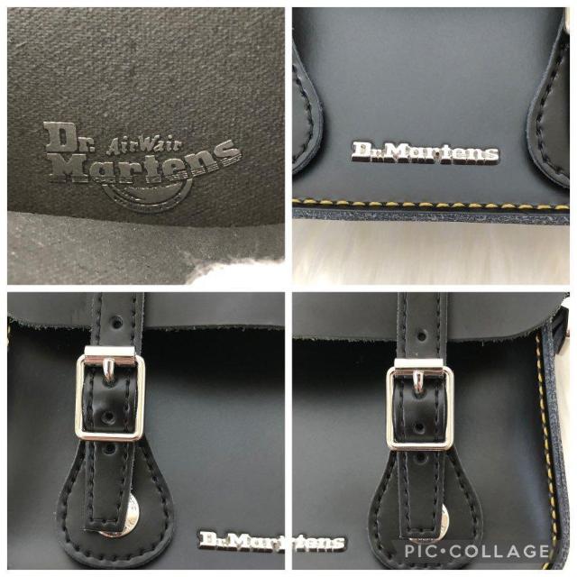 �y���g�p���zDr.Martens �h�N�^�[�}�[�`�� �T�b�`�F�� �V�����_�[�o�b�O �N���X�{�f�B �u���b�N ���U�[ �� �u�����h�� 