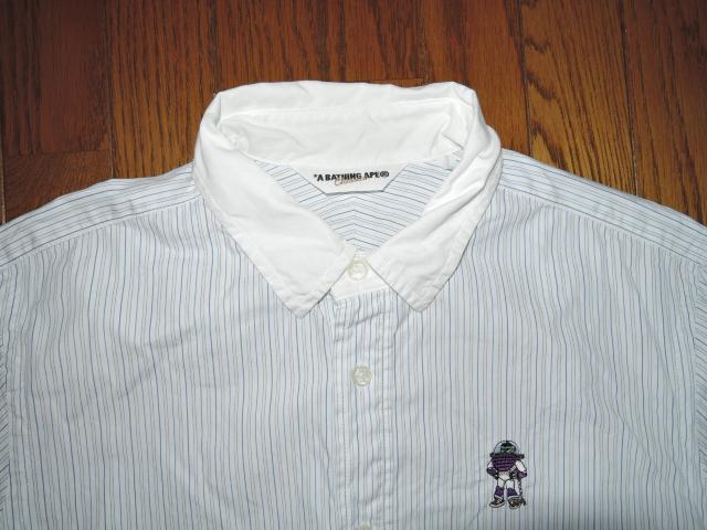 A BATHING APE Classics �A�x�C�V���O�G�C�v �N�����b�N �X�g���C�v�V���c M �����V���c SHIRT �� �u�����h�� 
