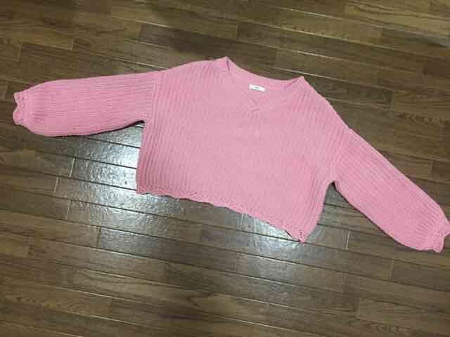 mystic ピンクざっくりゆるニット < ブランド  mystic ピンクざっくりゆるニット  < ブランドの