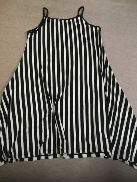 ジェニィ*ストライプ柄/ロゴプリ*キャミミニワンピ*150、中古 < ブランド  ジェニィ*ストライプ柄/ロゴプリ*キャミミニワンピ*150、中古 < ブランドの