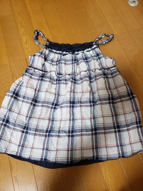 ☆新品同様☆コムサデモード☆2枚重ねキャミソール☆160 < キッズ/ベビー  ☆新品同様☆コムサデモード☆2枚重ねキャミソール☆160  < キッズ/ベビーの