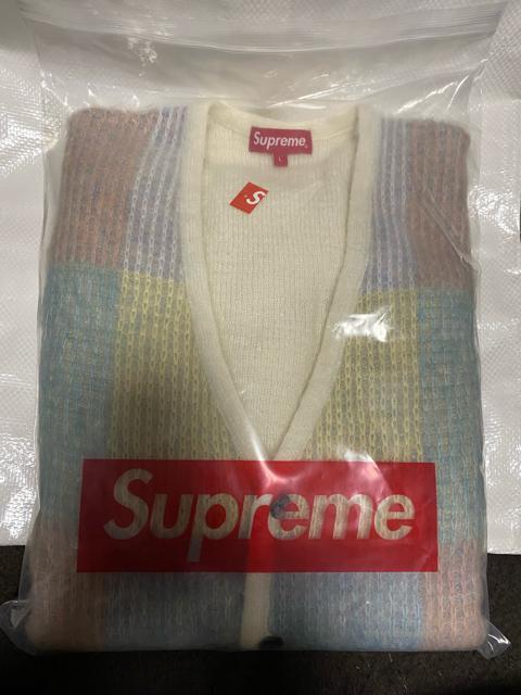 2022ss☆Supreme モヘアカーディガン【ホワイトLサイズ】☆ < ブランド  2022ss☆Supreme モヘアカーディガン【ホワイトLサイズ】☆ < ブランドの