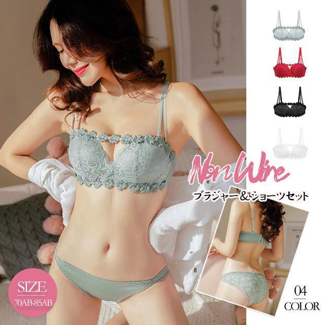 送料無料 新品 花柄レースランジェリーセットセクシー < 女性ファッション  送料無料 新品 花柄レースランジェリーセットセクシー  < 女性ファッションの