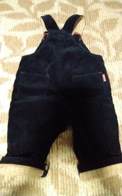 子供服  ミキハウス  コーデュロイ オーバーオール80cm < キッズ/ベビー  子供服  ミキハウス  コーデュロイ オーバーオール80cm < キッズ/ベビーの