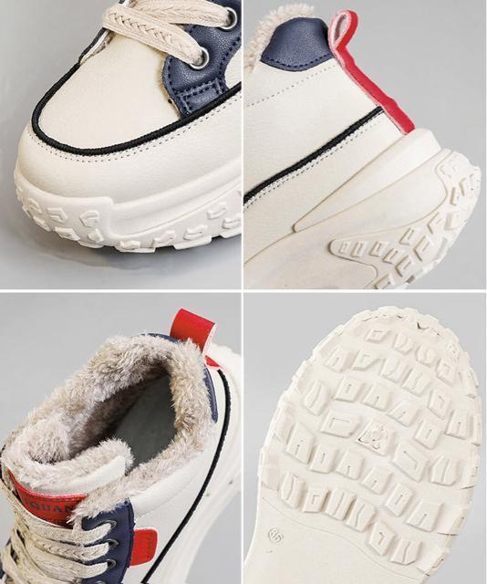 送料無料 新品 裏起毛 厚底スニーカー ハイカット韓国風 < 女性ファッション  送料無料 新品 裏起毛 厚底スニーカー ハイカット韓国風 < 女性ファッションの