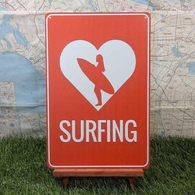 新品【ブリキ看板】Surfing/サーフィン Surfer Girl < ホビー  新品【ブリキ看板】Surfing/サーフィン Surfer Girl  < ホビーの