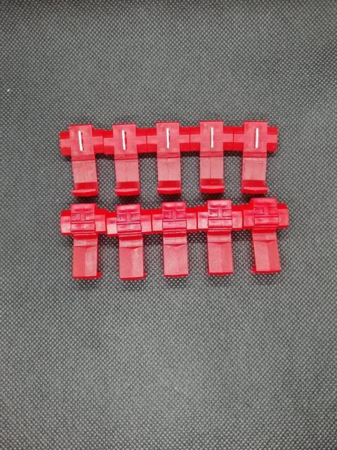 エレクトロタップ (配線コネクター) 赤10個 < 自動車/バイク エレクトロタップ (配線コネクター) 赤10個 < 自動車/バイク