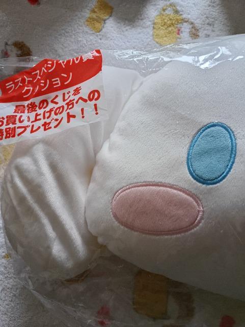 シナモロール、ラストスペシャル賞クッション、サンリオくじ < インテリア/ライフ シナモロール、ラストスペシャル賞クッション、サンリオくじ < インテリア/ライフの
