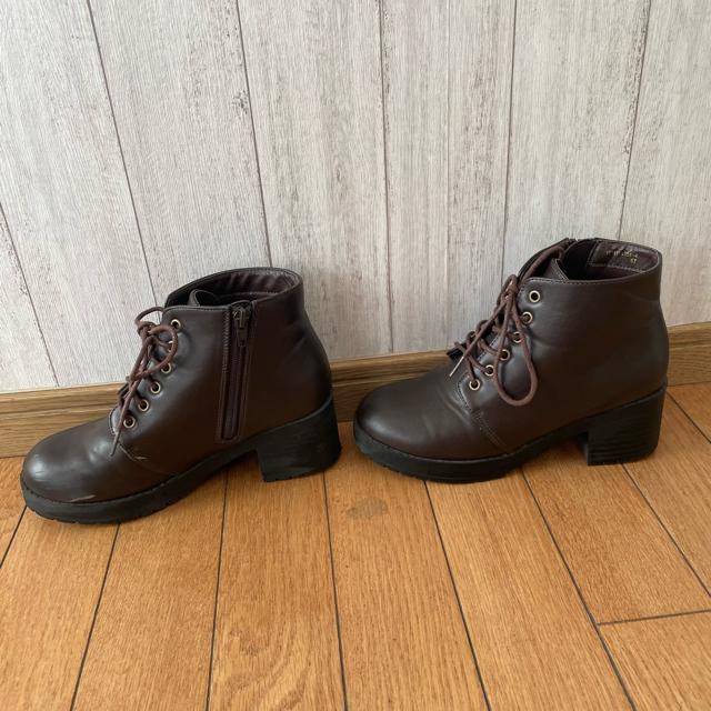 切手可 マジェスティックレゴン タンクソール編上げブーツ ショートブーツ < 女性ファッション 切手可 マジェスティックレゴン タンクソール編上げブーツ ショートブーツ < 女性ファッションの