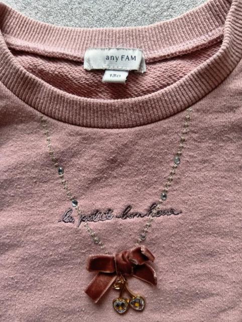 ☆ anyFAM ☆ トップス ☆ 130サイズ ☆ 女の子用 ☆ 長袖トレーナー < キッズ/ベビー ☆ anyFAM ☆ トップス ☆ 130サイズ ☆ 女の子用 ☆ 長袖トレーナー < キッズ/ベビーの