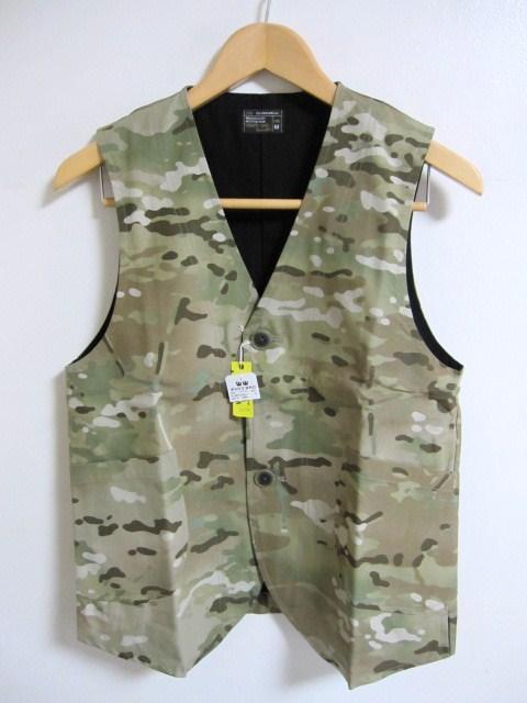 □WHO'S WHO/フーズフー カモフラ ベスト/M ・メンズ☆新品☆チャオパニック < 男性ファッション □WHO'S WHO/フーズフー カモフラ ベスト/M ・メンズ☆新品☆チャオパニック < 男性ファッションの