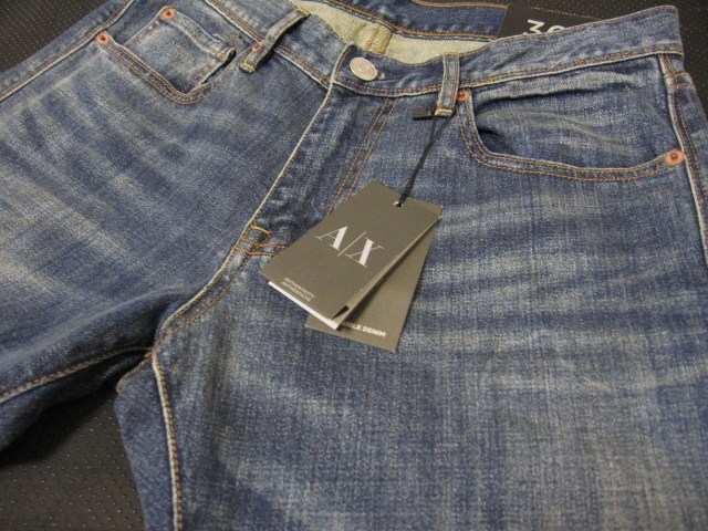 □アルマーニエクスチェンジ ヴィンテージ加工 スキニー デニムパンツ/メンズ30☆新品 < ブランド  □アルマーニエクスチェンジ ヴィンテージ加工 スキニー デニムパンツ/メンズ30☆新品 < ブランドの