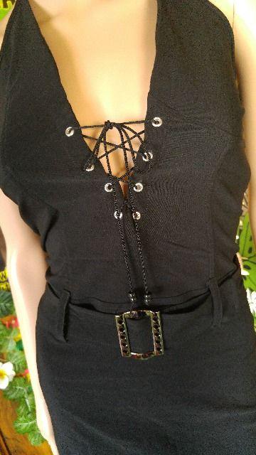 エロカッコイイ(*^¬^*)編み上げ×ホルターミニワンピ < 女性ファッション エロカッコイイ(*^¬^*)編み上げ×ホルターミニワンピ < 女性ファッションの