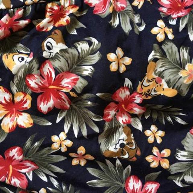 ディズニー・隠れチップ&デール&ボタニカル柄マキシワンピース < 女性ファッション  ディズニー・隠れチップ&デール&ボタニカル柄マキシワンピース < 女性ファッションの