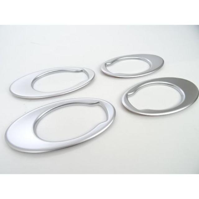 シルバー インナー ドアハンドルカバー 内側 日産 ノート E12 枠 < 自動車/バイク シルバー インナー ドアハンドルカバー 内側 日産 ノート E12 枠 < 自動車/バイク