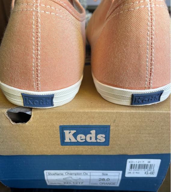 美品 Keds ケッズ Champion Ox チャンピオン オックスフォード orange オレンジ 28.0cm シップス < 男性ファッション  美品 Keds ケッズ Champion Ox チャンピオン オックスフォード orange オレンジ 28.0cm シップス < 男性ファッションの